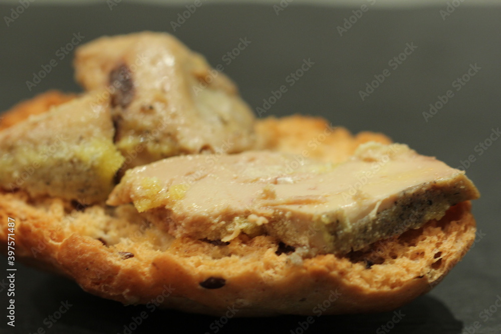 Toasts de foie gras Toasts de foie gras
