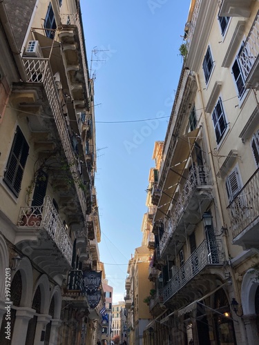 Beautiful Street In Corfu Town © Rob