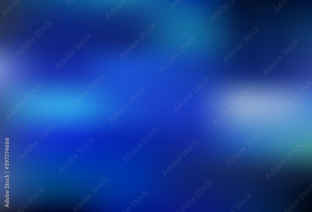 Light BLUE vector pattern with night sky stars. Light BLUE vector pattern with night sky stars.