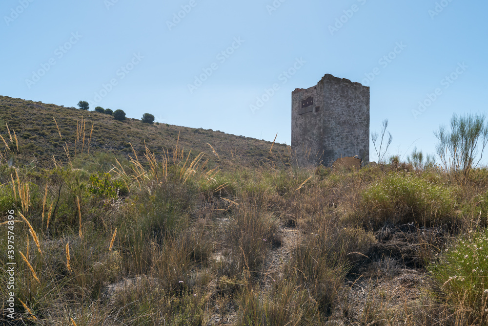 old building in a mountain area in southern Spain