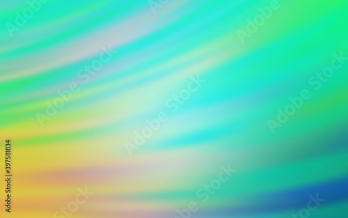 Light Green vector background with wry lines.