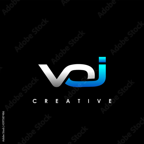 VOI Letter Initial Logo Design Template Vector Illustration	
