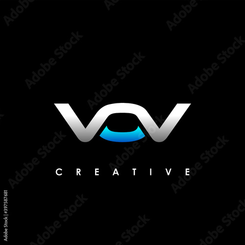 VOV Letter Initial Logo Design Template Vector Illustration	
 photo