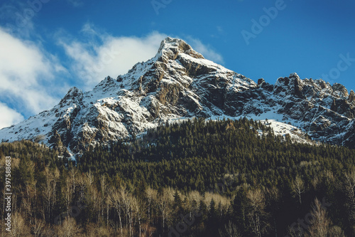 Autumn panorama peak 