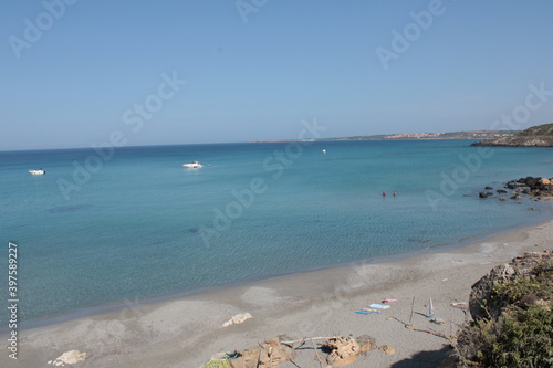 penisola del sinis nella sardegna occidentale photo