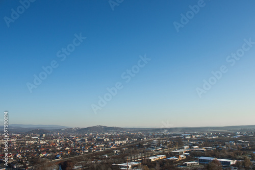 view of the city Mukachevo