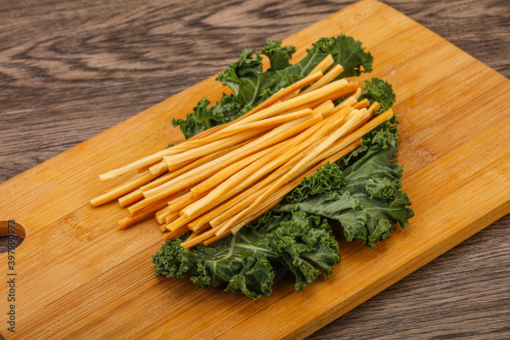 Chechel cheese sticks over board Chechel cheese sticks over board