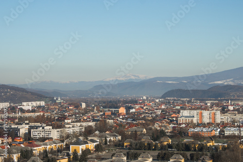 panorama Mukachevo city © karerina