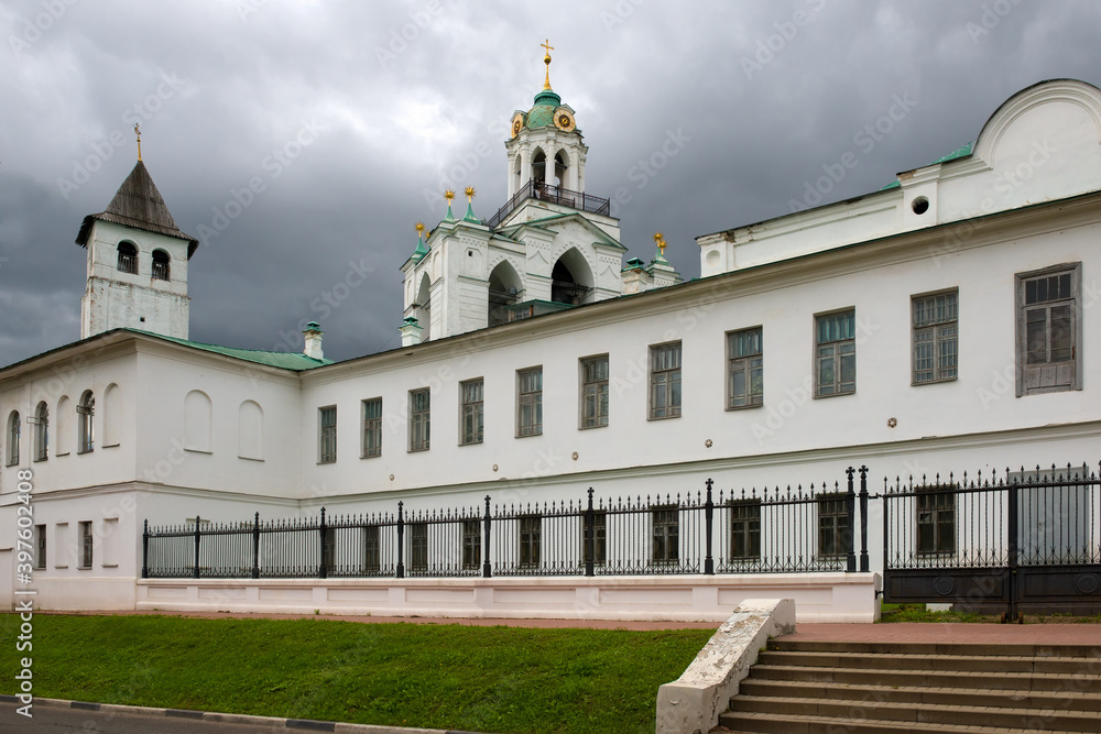 Seminar building. Spaso-Preobrazhensky Monastery. The city of Yaroslavl. Yaroslavl. Gold ring of Russia