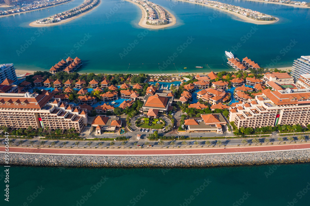 Φωτογραφία 4k photo Resort Hotel, Thai Hotel, The Palm Jumeirah, Dubai, United Arab Emirate