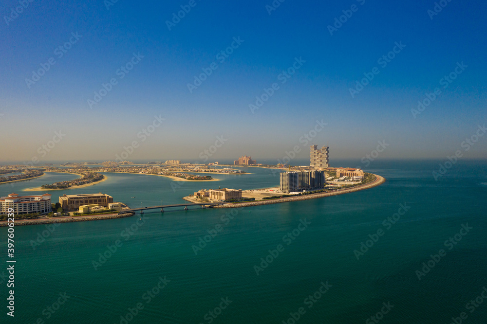 4k photo, The Palm Jumeirah, Artificial Island, East Crescent, Dubai