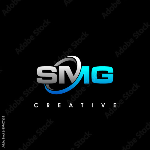 SMG Letter Initial Logo Design Template Vector Illustration	
