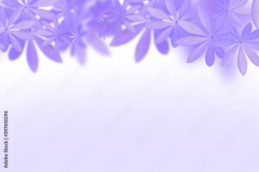 Purple flowers or leaves with selective focus. Purple flowers or leaves with selective focus.