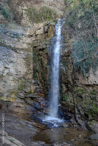 rocky waterfall 