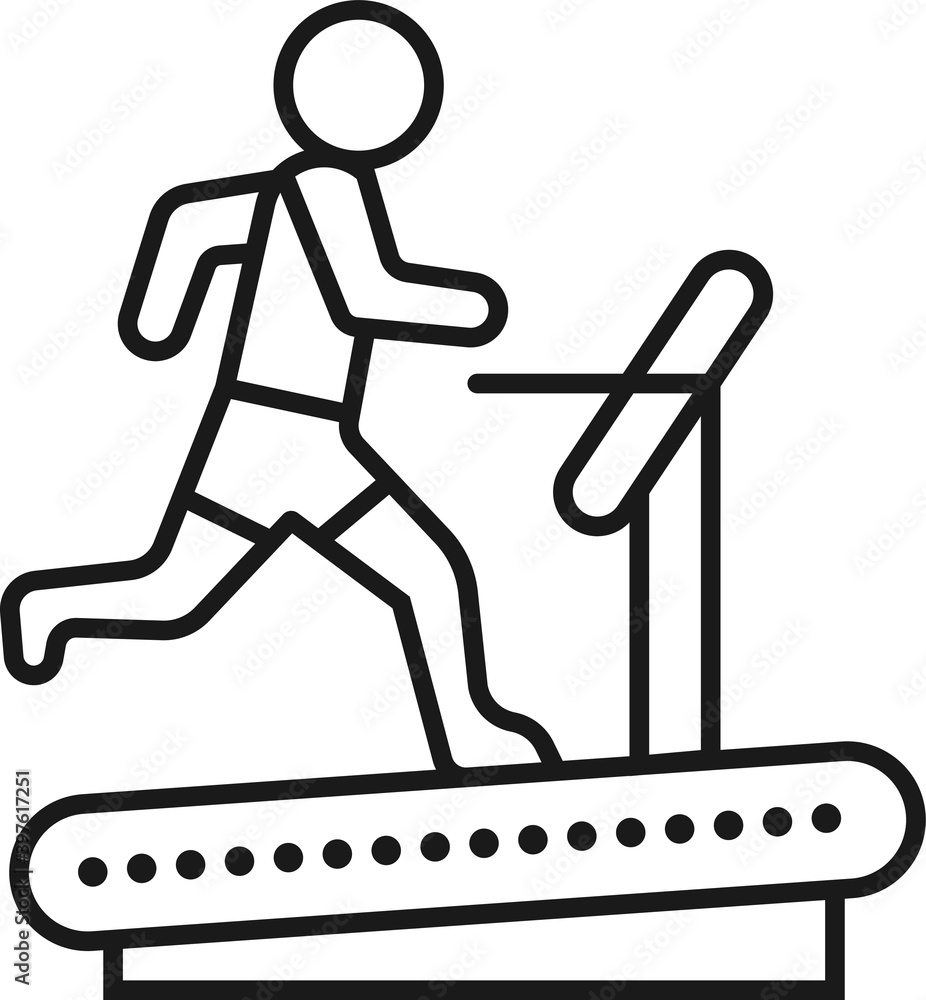 treadmill icon treadmill icon