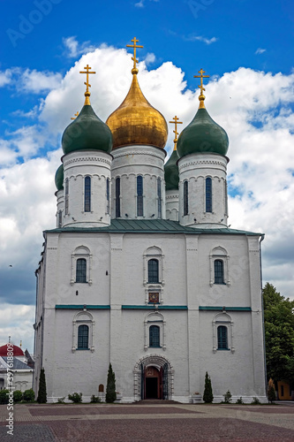 Assumption cathedral. Kremlin in the city of Kolomna, Russia. XVII century