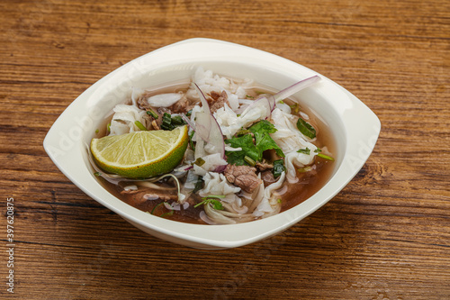 Vietnamese cuisine - Pho Bo soup