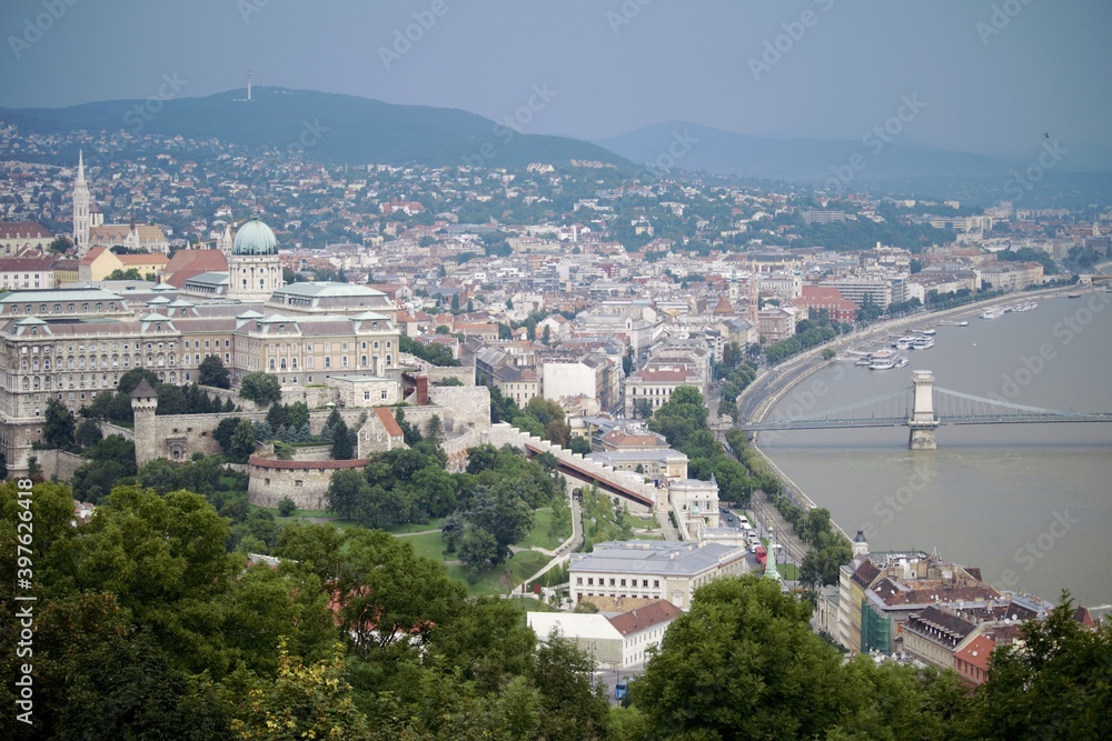 Fototapeta premium Buda Stadtteil von Budapest