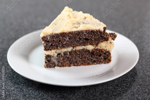 Wallpaper Mural Poppy Seed Cake with Buttercream Icing Torontodigital.ca