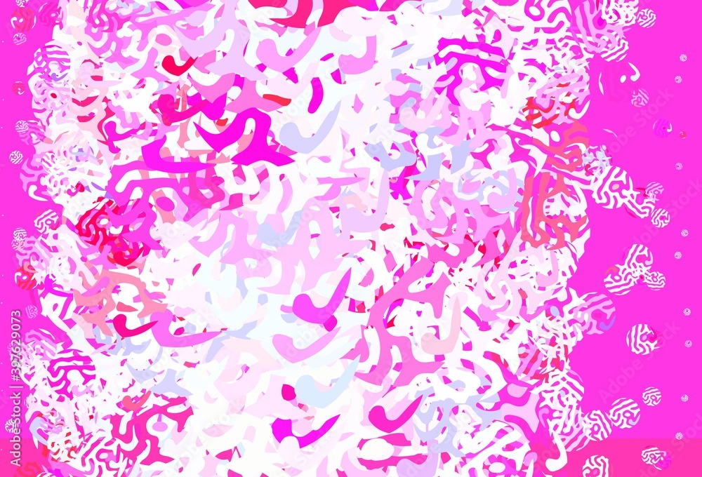 Light Blue, Red vector background with abstract shapes. Light Blue, Red vector background with abstract shapes.