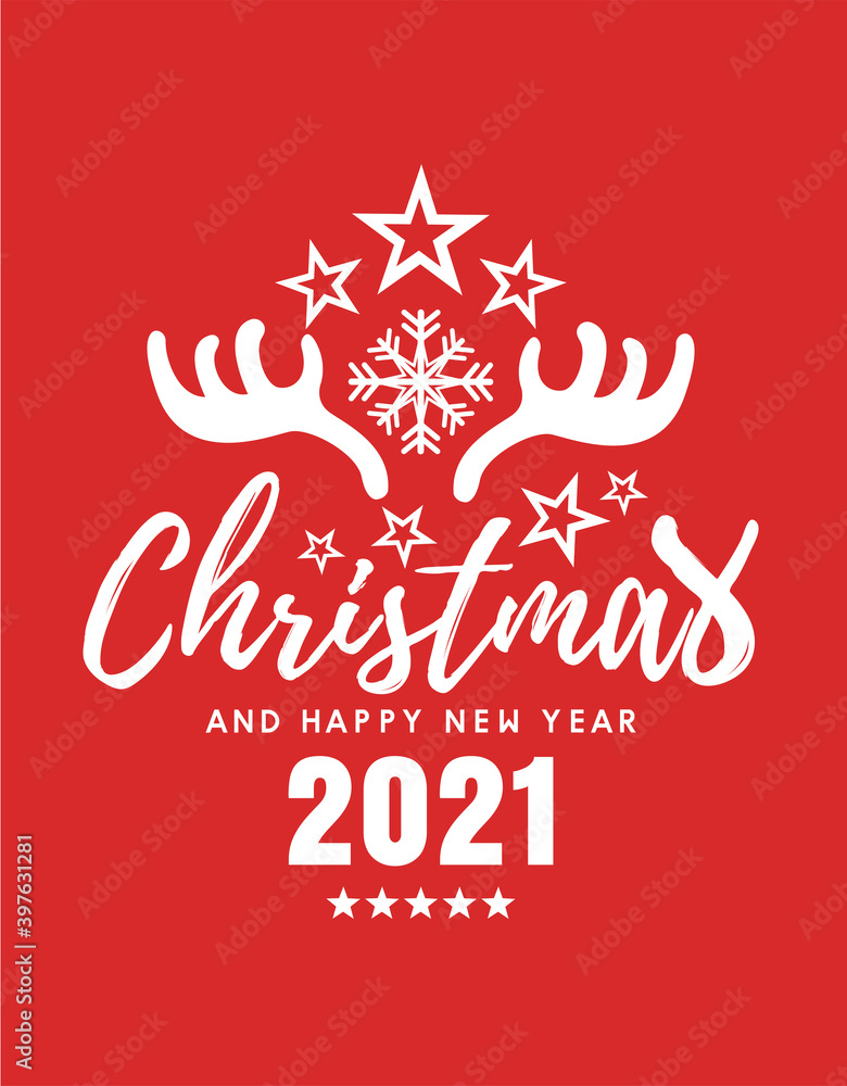 christmas and happy new year background. minimalist design. vector illustration christmas and happy new year background. minimalist design. vector illustration