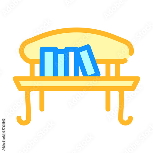 crossbooking service color icon vector illustration color