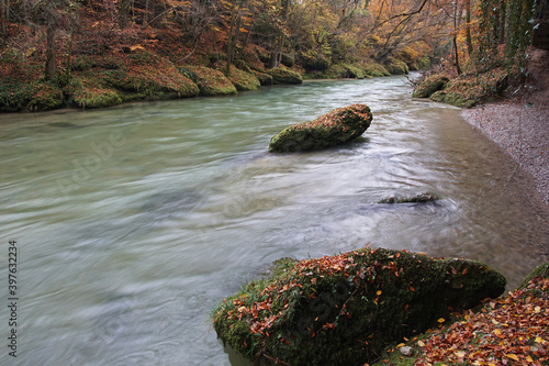 Herbst in der Erlaufschlucht bei Purgstall in Niederösterreich photo