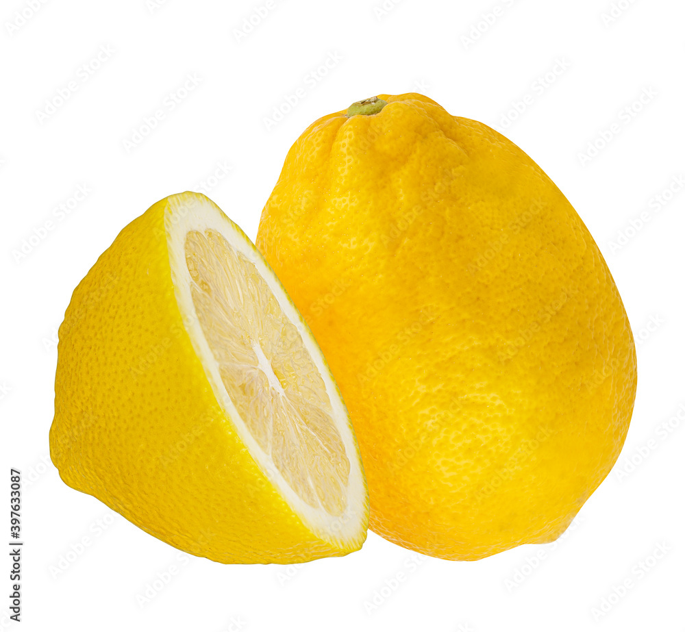 Lemon isolated on white background with clipping path Lemon isolated on white background with clipping path