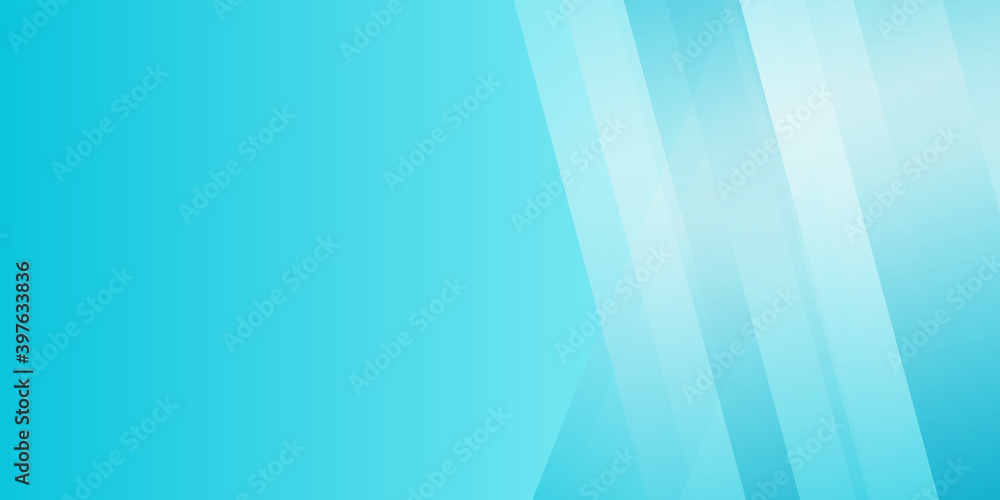 Blue stripes line abstract business corporate tech background with soft blue lights
