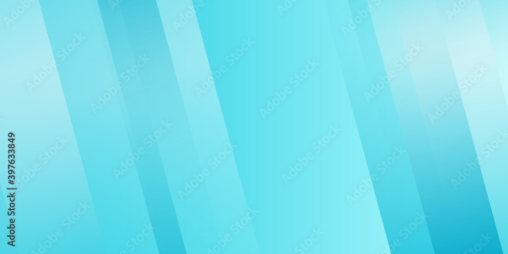 Fototapeta premium Blue stripes line abstract business corporate tech background with soft blue lights