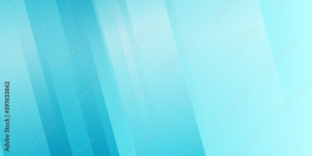 Obraz premium Blue stripes line abstract business corporate tech background with soft blue lights