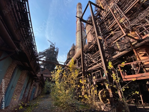  abandoned metallurgical plant