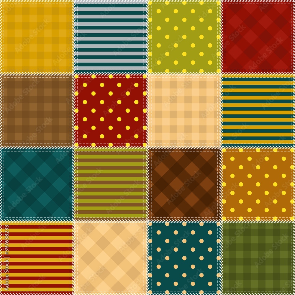 patchwork background with different patterns
patchwork background with different patterns