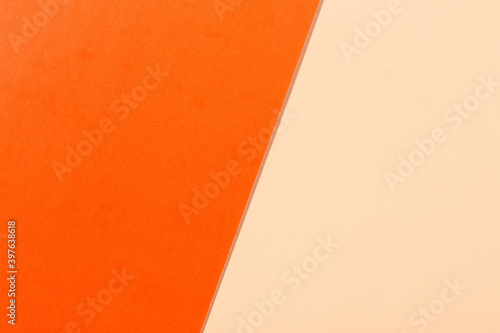 orange and beige paper background