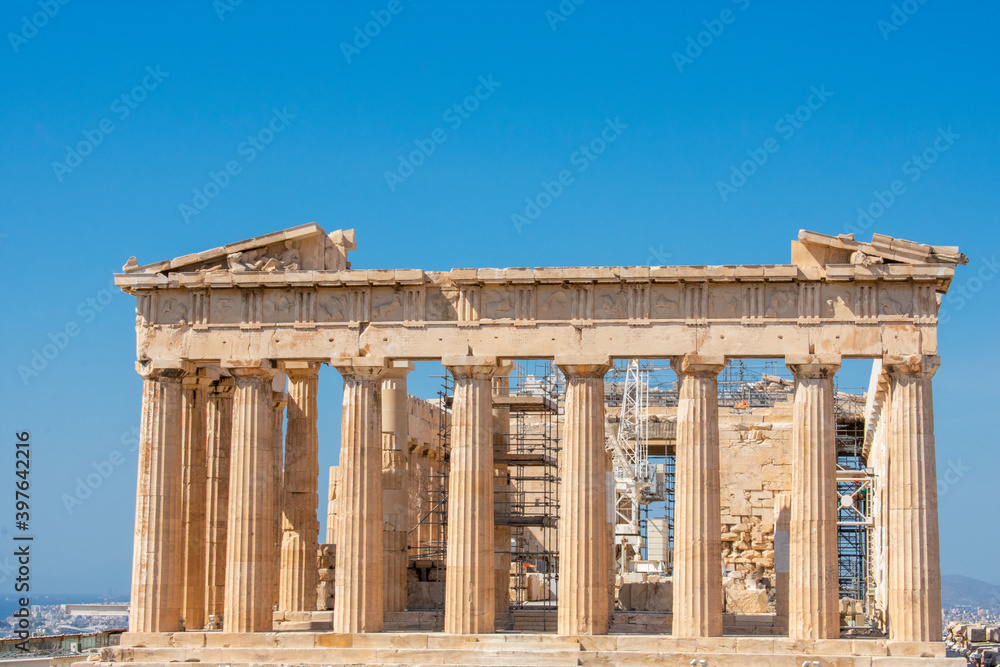 Parthenon and Acropolis of Athens, Greece	