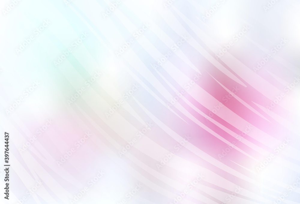 Light Pink, Yellow vector blurred bright template. Light Pink, Yellow vector blurred bright template.
