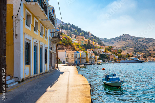 Symi Island view in Greece. photo