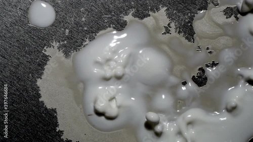 A blob of paste comes alive. photo