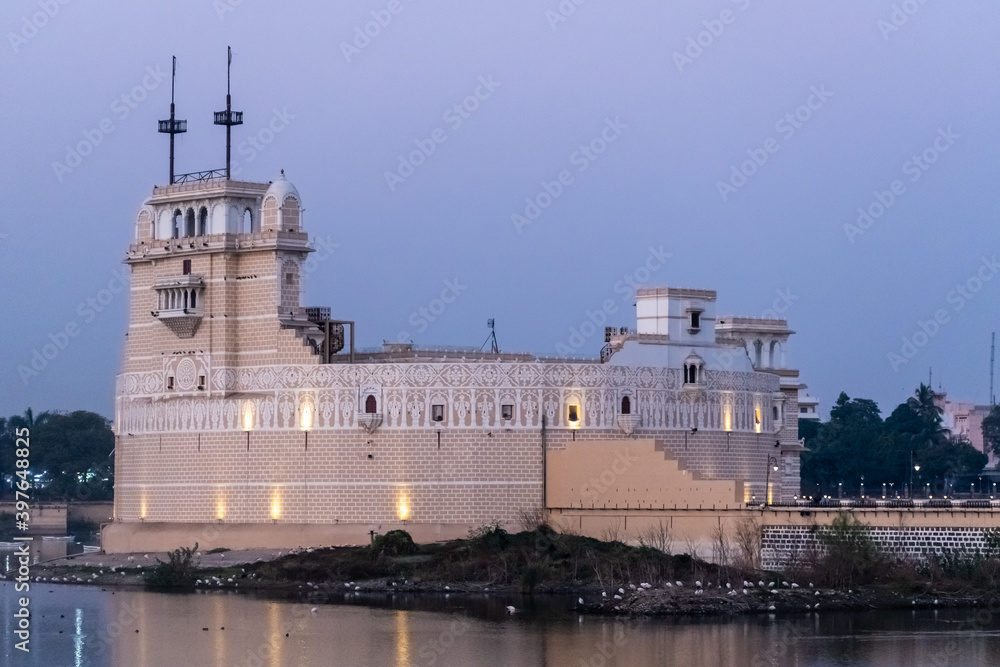 The Lakhota Palace in the city of Jamnagar