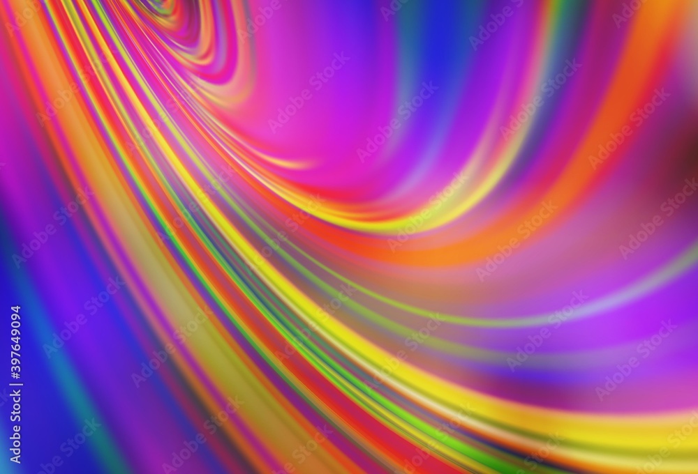 Obraz premium Light Multicolor vector colorful abstract background.