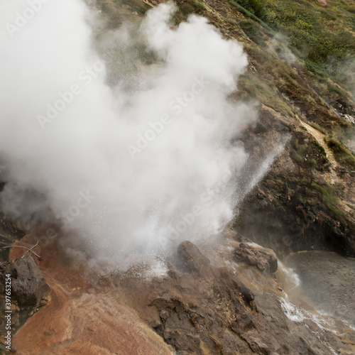 valley of geysers in the Kronotsky reserve