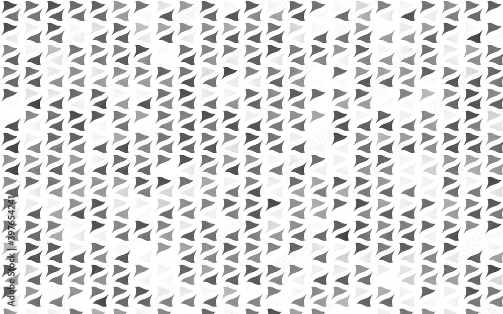Light Silver, Gray vector texture in triangular style. Light Silver, Gray vector texture in triangular style.