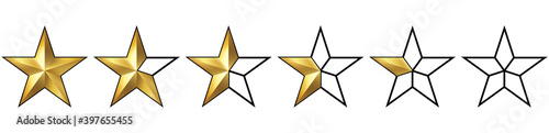 ÉTOILE SATISFACTION DORÉE
