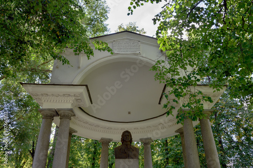 Pavilion-rotunda of Peter I at Lefortovo Park, Moscow, Russian Federation, August 22, 2020