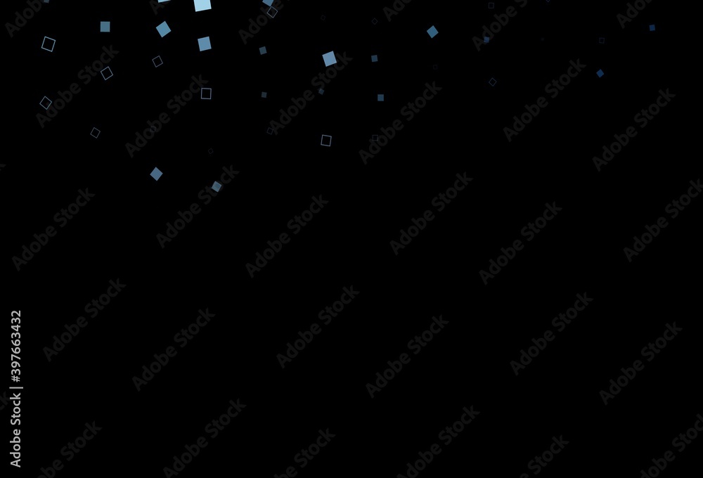 Dark BLUE vector background with rectangles. Dark BLUE vector background with rectangles.
