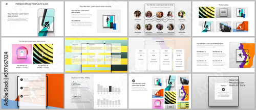 Vector templates for website design, presentations, portfolio. Templates for presentation slides, leaflet, brochure cover, report. Abstract colored sport backgrounds for sport event, fitness design.