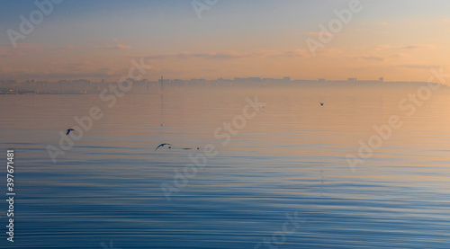 Early morning on the seasid...