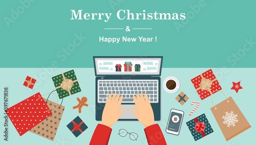 Online shopping for gifts