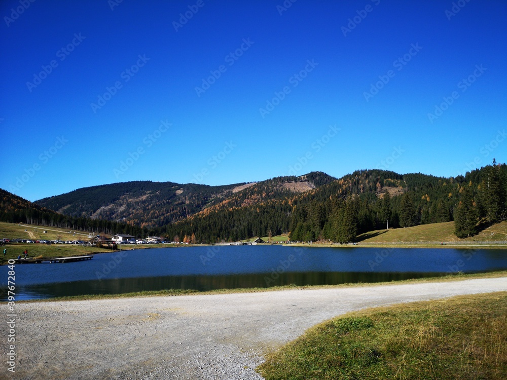 Fototapeta premium Teichalm Almenland Steiermark