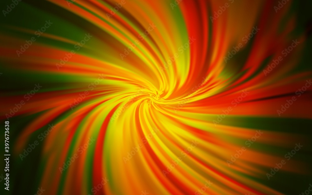 Dark Orange vector abstract blurred background. Dark Orange vector abstract blurred background.